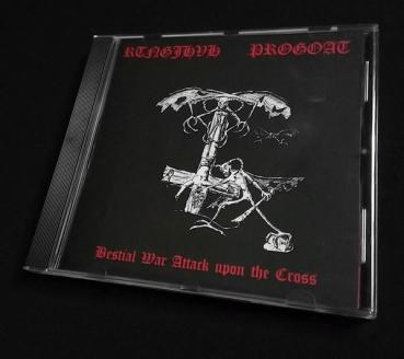 Rtngjhvh / Progoat – Bestial War Upon The Cross CDr